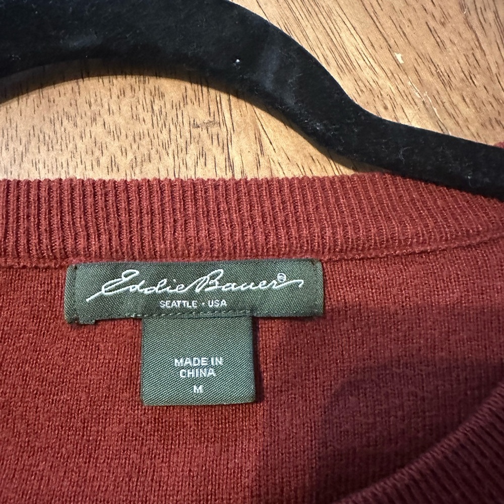 Eddie Bauer Brown Cardigan
